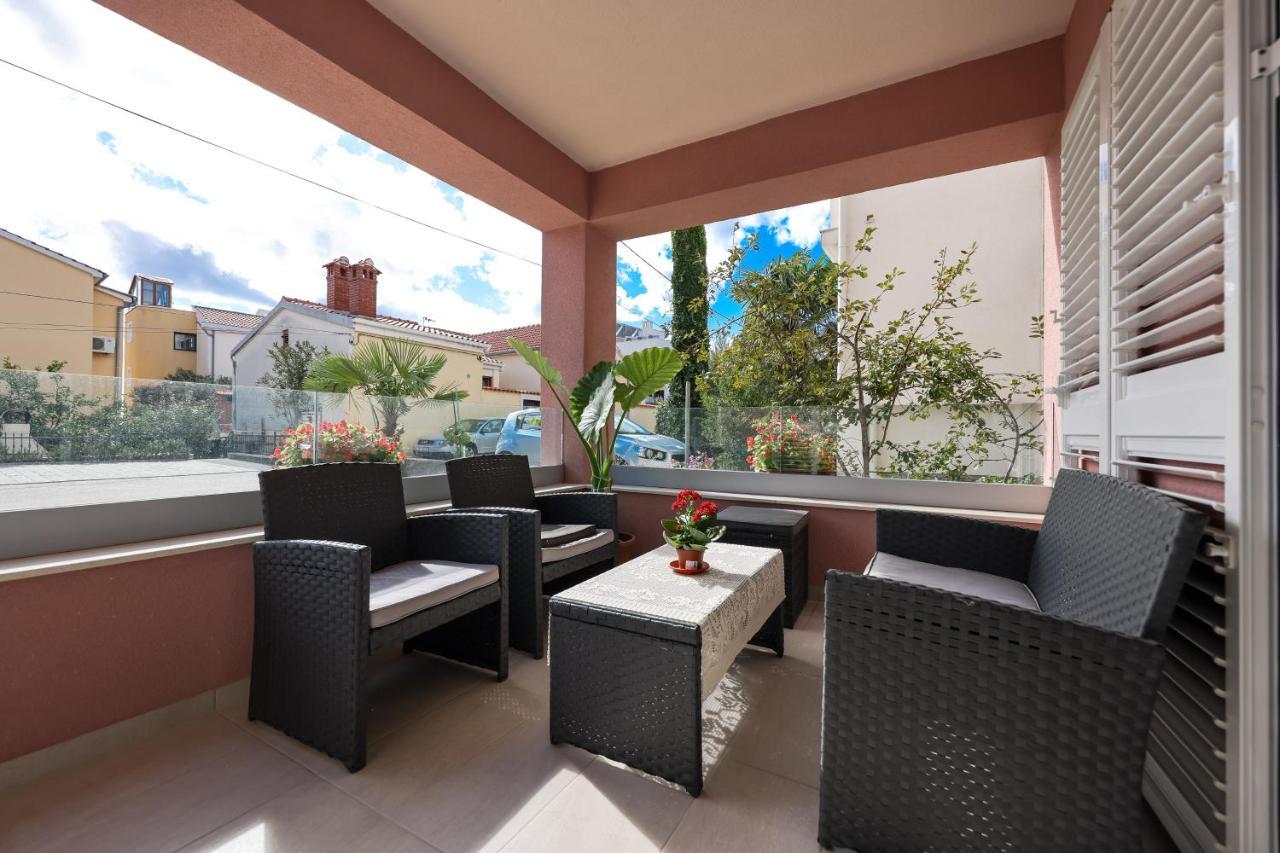Apartment Puntamika Villa De Rosa - Ground Floor Zadar Ngoại thất bức ảnh