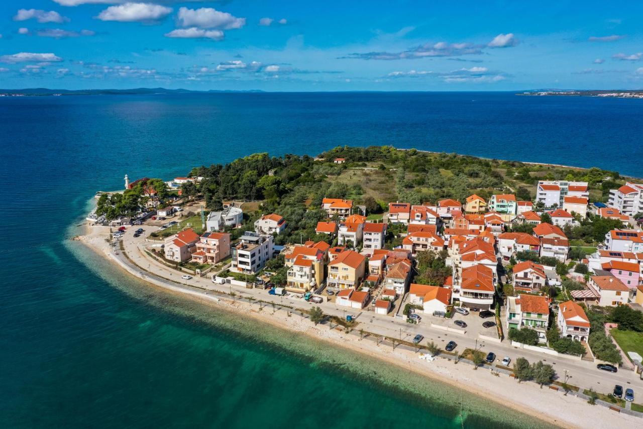 Apartment Puntamika Villa De Rosa - Ground Floor Zadar Ngoại thất bức ảnh